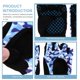 thumbnail image 2 of 1 par de niños Medio dedo Guantes antideslizantes Guantes para bicicletas Guantes deportivos transpirables, 2 of 4