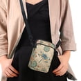 thumbnail image 4 of HELLHERO Dragonfly Mandala Crossbody Small Crossbody Bags Trendy, with Shoulder Strap for Outdoor Holiday Travel, Travel, Outdoor and Daily Use, 4 of 7