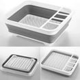 thumbnail image 2 of ITY International - Collapsible Dish Rack, 14.5" x 12.25" x 5", Gray, 2 of 6
