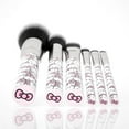 thumbnail image 2 of Impressions Vanity All over Hello Kitty Print 6 Pcs Makeup Brush Set, Super Cute Soft Brushes (White/Pink), 2 of 3