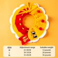 thumbnail image 3 of TIELUTT The Collar Is In Small Medium and Large Sizes. It Is Comfortable Breathable and Suitable for Wearing While Dog Colors with Names Reflective Dog Dog Colla for Small Dogs Dog Boys Dog Colors, 3 of 5