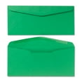 thumbnail image 4 of Quality Park Colored Envelope, #10, 4 1/8" x 9 1/2", Green, 25 Per Pack, 4 of 4