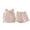 Pink, variant on REDARER Summer Girls and Boys Baby Pure Color Round Neck Lace Trimmed Sleeveless Top and Shorts Set,12-18 Months