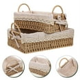 thumbnail image 3 of 1 cesta tejida de almacenamiento., 3 of 3