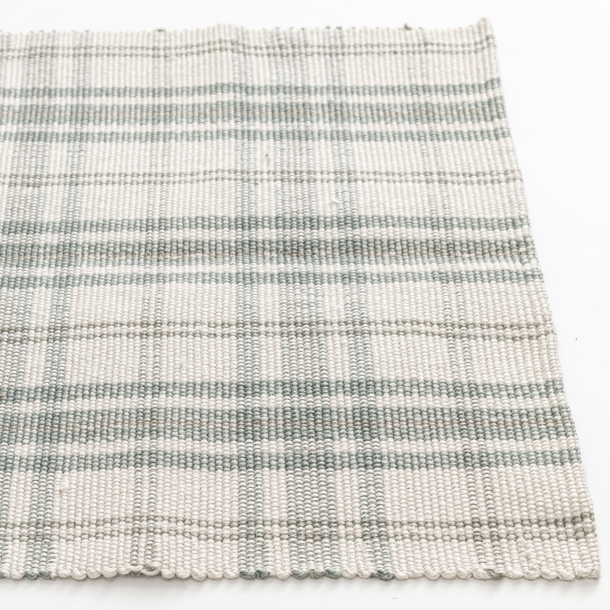 Plaid Layering Rug, Grey, 24"x36"