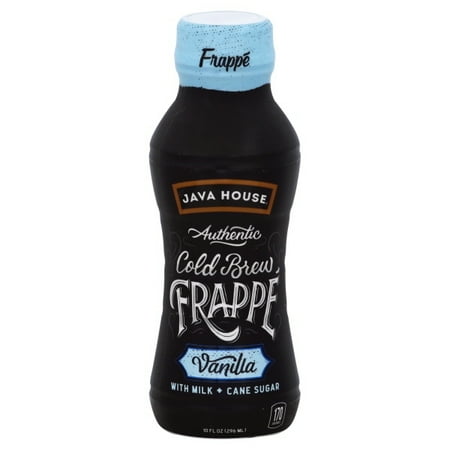 Java Giant Coffee - (12 Count) Java House Authentic Cold Brew Coffee, Vanilla Frappe, 10 Oz