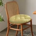 thumbnail image 6 of Seat Cushion Thickened Polyester Chair Pad 17 Inch for Dining Kitchen Patio Soft Green Comfort, 6 of 6