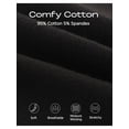thumbnail image 6 of 6-Pack Womens Underwear Cotton Hipster Panties Regular & Plus Size, 6 of 12