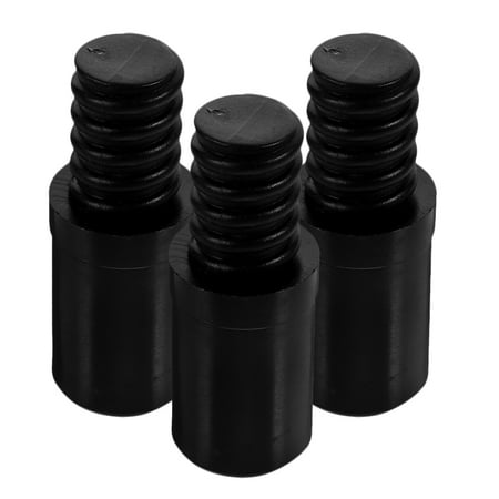 

3 Pcs Mop Head Whisk Broom Handle Threaded End Pole Adapter for Mop Replacement Extension Pole Adapter