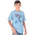 thumbnail image 5 of Popeye the Sailor Man USA Patriot Crewneck T Shirts Boy Girl Teen Brisco Brands XS, 5 of 6