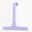 Lilac Purple, variant on Silicone Shower Squeegee - All-in-One Design with Built-in Hook, 10 Inch Streak-Free Bathroom and car Cleaner for Glass Doors, Mirrors, Windows
