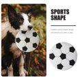 thumbnail image 4 of 1pc Soccer-shape Pet Toy Plush Dog Flying Disc Plaything Kids Throwing Toy, 4 of 9
