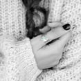 thumbnail image 3 of Womens Bohemian Turquoise Ring Vintage Inspired Irregular Design Fashion Accessory with Unique Look Statement Ring Beautiful Elegant Ring for Women Jewelry, 3 of 5