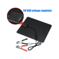 thumbnail image 4 of Solar Battery Trickle Charger Maintainer 12V Waterproof Solar Panel Trickle Charging Kit for Car Automotive Boat, 4 of 7
