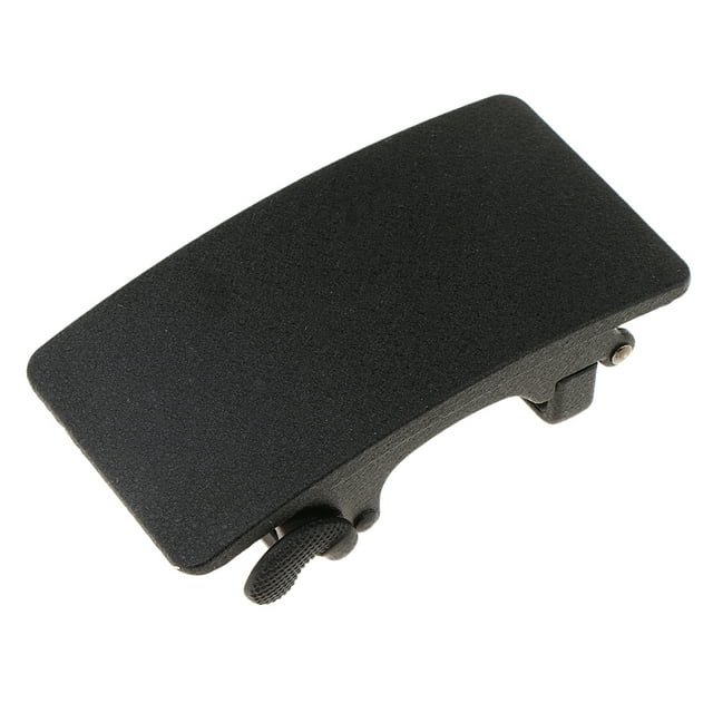 Mens Ratchet Automatic Alloy Buckle Replacement Matte Black