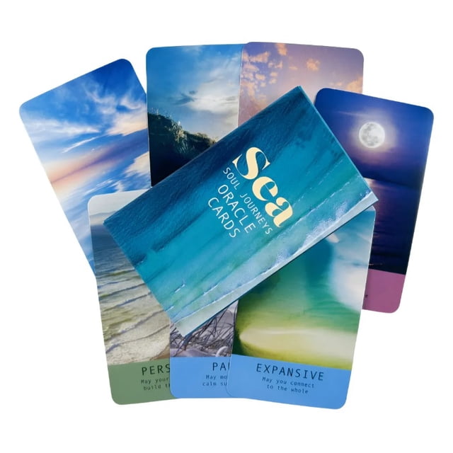 Oráculo Sea 48 Cartas Adivinación Espiritual + Guía Pdf