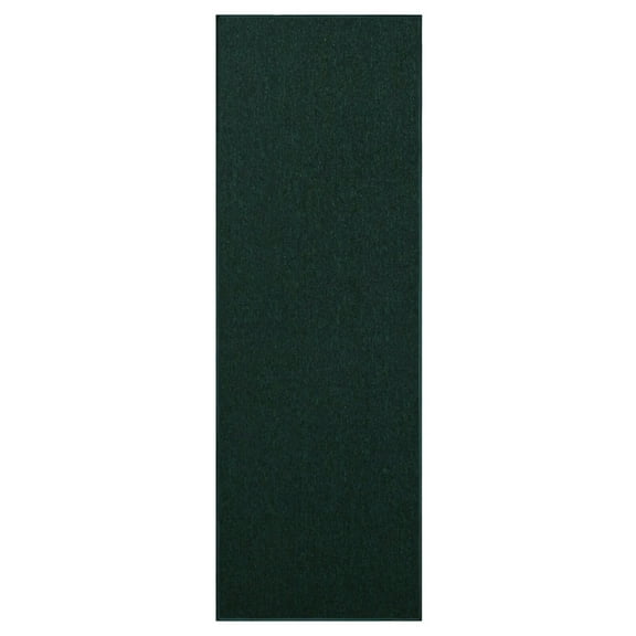 Furnish My Place Modern Indoor/Outdoor Dark Green 4' x 24' Runner Made in Usa