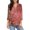 #H-Red, variant on GuangCheng Womens V Neck Tops Long Sleeve Floral Printed Loose Fit Casual Blouses for Fall