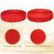 thumbnail image 5 of Cinta de gancho y bucle Uxcell para coser, 2 piezas de tiras de sujetador de nylon no adhesivas de 5 yardas rojas, 5 of 7