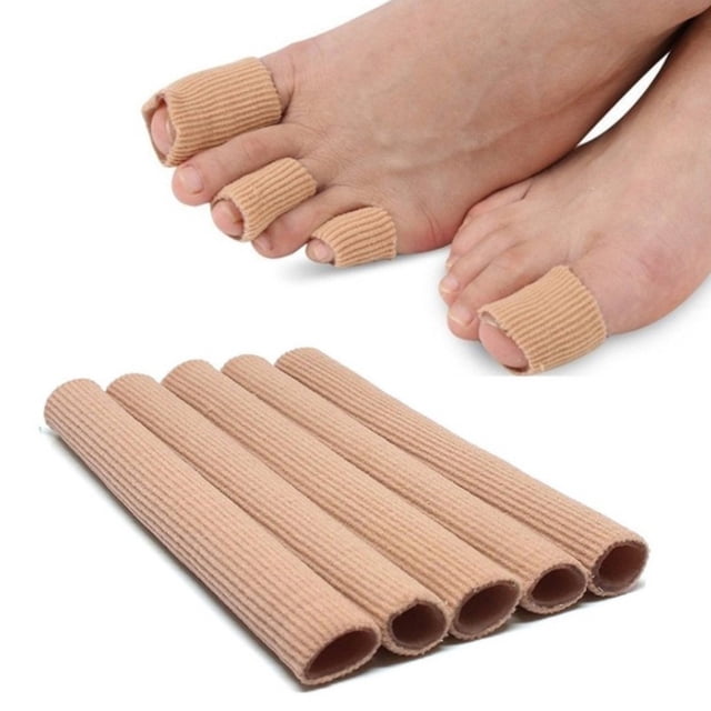 5 unids/set de protectores de almohadillas de Gel suave para cojines de dedos de los pies y dedos