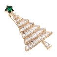 thumbnail image 5 of CIMAXIC Noël 1 Pce Épinglette de Noël en Forme de Sapin de Noël Broche en Alliage Broche de Noël Ornement,2.36"X1.38"X0.39 Pouces, 5 of 5