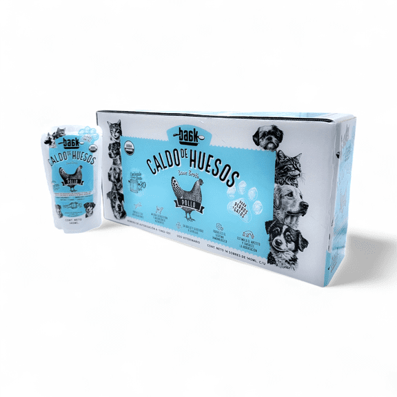 Caldo de Huesos Baak Bone Broth para Perros y Gatos 14 pzas.