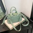 thumbnail image 2 of Nuevo estilo de bolso de mano de imitación de PU sólido con cordón, superventas de 2024, bolso de mujer sexy a la moda, tendencia juvenil, lindo mini bolso cruzado, 2 of 4