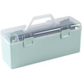 thumbnail image 4 of Brush Container Large Capacity Paint Brush Storage Box Long Paint Brush Case Paint Brush Holders for Student, 4 of 7
