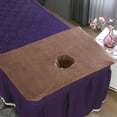 thumbnail image 5 of yotijay 4xMassage Table Cover with Face Breath Hole 50x80cm Reusable for Beauty Salon, 5 of 9