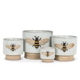 thumbnail image 2 of Single Emboss Bee Planter, 2 of 3