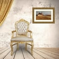 thumbnail image 3 of Tina Blau 24x17 Gold Ornate Framed and Double Matted Museum Art Print Titled - A Scene in Mannsworth on the Danube, 3 of 4