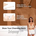 thumbnail image 4 of Low Back Bras For Women-seamless Deep U Plunge Backless Bras Convertible Multiway Low Cut Open Back Bra Halter Bras, 4 of 5