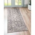 thumbnail image 1 of Unique Loom 3147257 2 ft. 2 in. x 12 ft. Central Portland Runner Rug, Gray, 1 of 1