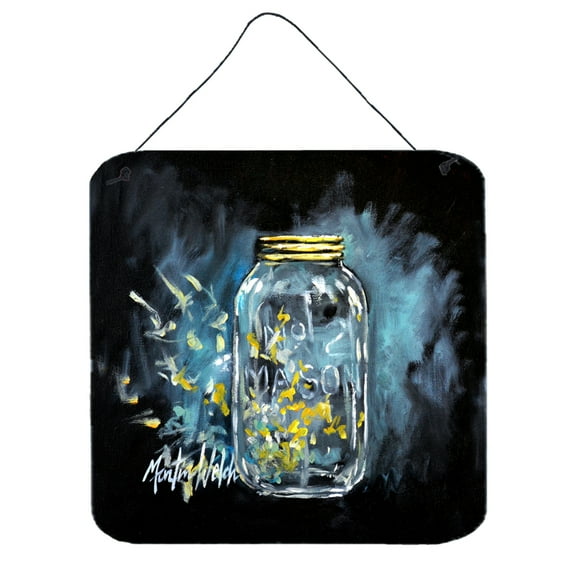 Carolines Treasures MW1335DS66  Bugs Wall or Door Hanging Prints 6x6 multicolor