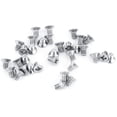 thumbnail image 2 of 100 Pcs Vis à Tête Plate M3 Vis à Tête de Comptoir Vis de Machine Ss304 Boulon en Acier Inoxydable (8mm), 2 of 5