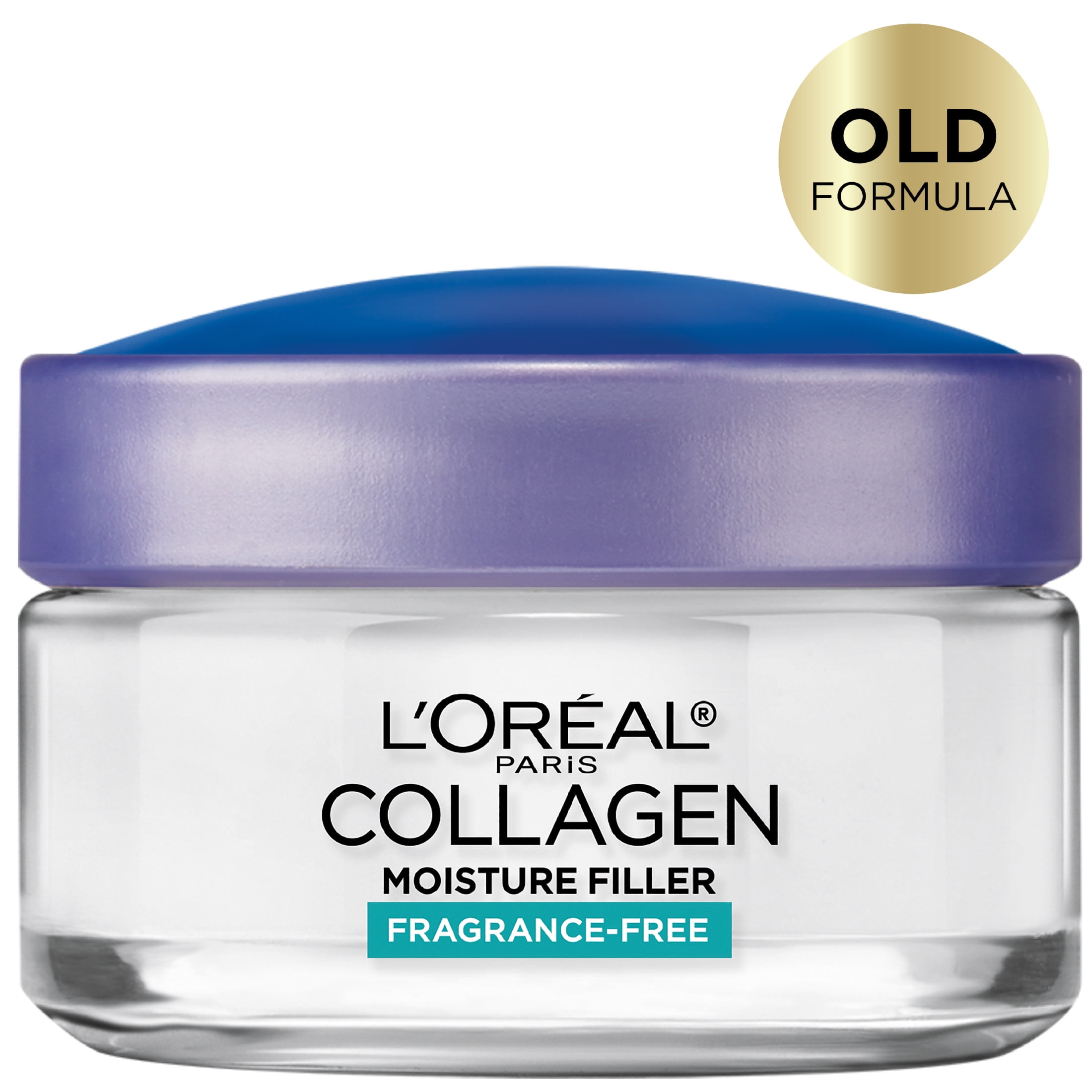 (2 pack) L'Oreal Paris Collagen Moisture Filler Facial Day Cream Fragrance Free, 1.7 oz