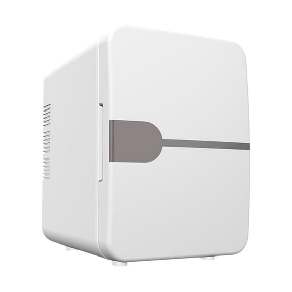 TISHITA Mini Fridge Compact Refrigerator Classic Design Fridge Multipurpose Beauty Tool Fridge Portable Small Fridge for Apartment Outdoor White