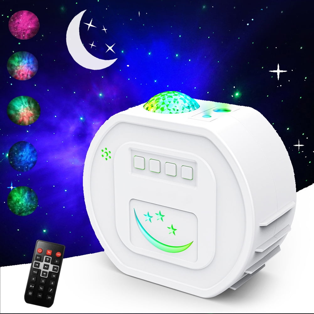 Private Jungle Christmas Projection Lamp, Projection Lamp with Bluetooth Music and Remote Control, Black