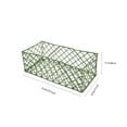 thumbnail image 3 of 5pcs Garden Floral Foams Cages Home Floral Mud Cages Flower Sponge Blocks Cages, 3 of 7
