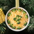 thumbnail image 3 of Cheesy Broccoli and Chicken Casserole Comfort Food Lovers Foodie Novelty Holiday Christmas Ornament Xmas Tree Gift (Flat Design Printed on Ceramic, Not 3D), 3 of 3