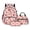 Axolotl Strawberry Beige, variant on Peacock Butterrfly Floral Print School Supplies for Students 17 Inch Backpack with Lunch Box Pencil Case 3Pcs Set Large Capacity Bookbag for Boys Girls Back to School Gifts
