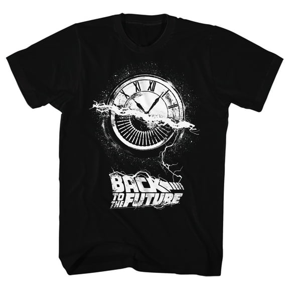 Back to the Future Wheel Of Time Adult T-Shirt