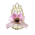 thumbnail image 1 of Snack Box Container European Style Gold Birdcage Iron Candy Box for Wedding, Storage, 1 of 7