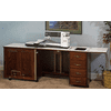 Fashion Sewing Cabinet of America Model 7010 Sewing Cabinet English Oak