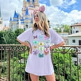 thumbnail image 4 of MOUSYA Magical Princess Bow Shirt Women Oversized Magic Kingdom Princess Shirt Cute Ribbons and Bows Family Holiday Tee Top, 4 of 8