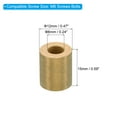thumbnail image 2 of M6 Brass Spacers, 5 Pcs Metal Spacer Brass 6mm ID x 12mm OD x 15mm L Screw Standoff for 1/4inch or M6 Screw Bolts, 2 of 5