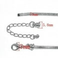 thumbnail image 2 of 9 Inch Screw End Lobster Clasp Charm Bracelet, 2 of 2