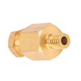 thumbnail image 4 of Brass Pipe Fitting Connector, Pipe Connection Adapter Thread Pipe Nipple Durable Reliable  For Oil Lubrication System PD606, 4 of 8