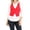 Red, variant on Women's Dressy Casual Versatile Racerback Vest Tuxedo Suit Waistcoat