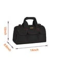thumbnail image 3 of FASTECH 14-inch Heavy Duty Tool Bag with Wide Mouth for Tool Storage,Carrier and, 3 of 7